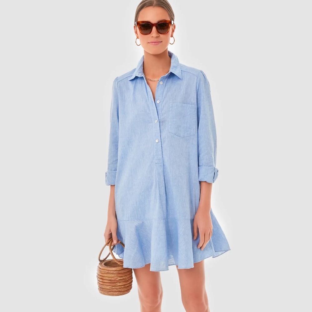 TUCKERNUCK Chambray Callahan Shirt Dress
